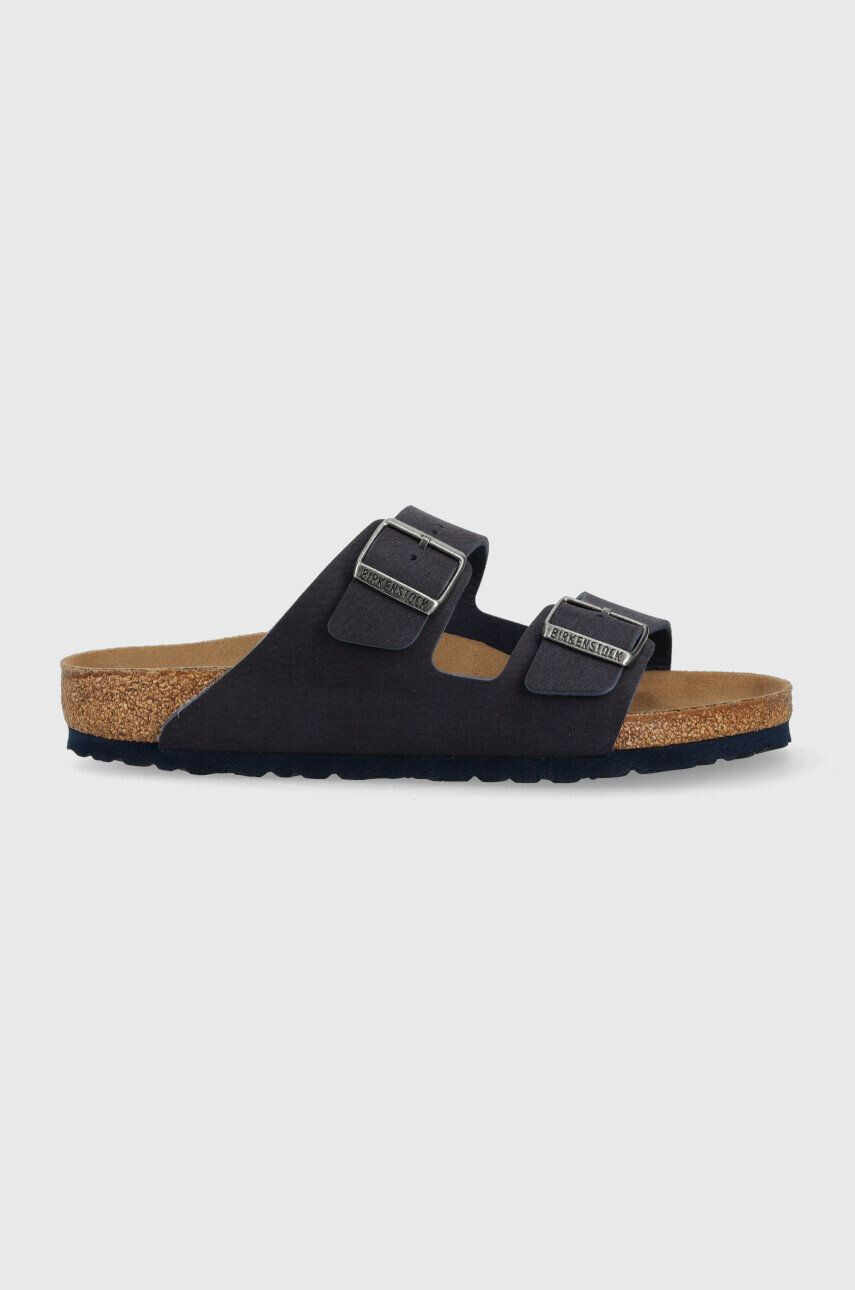 Birkenstock Natikači Arizona moški mornarsko modra barva - Pepit.si