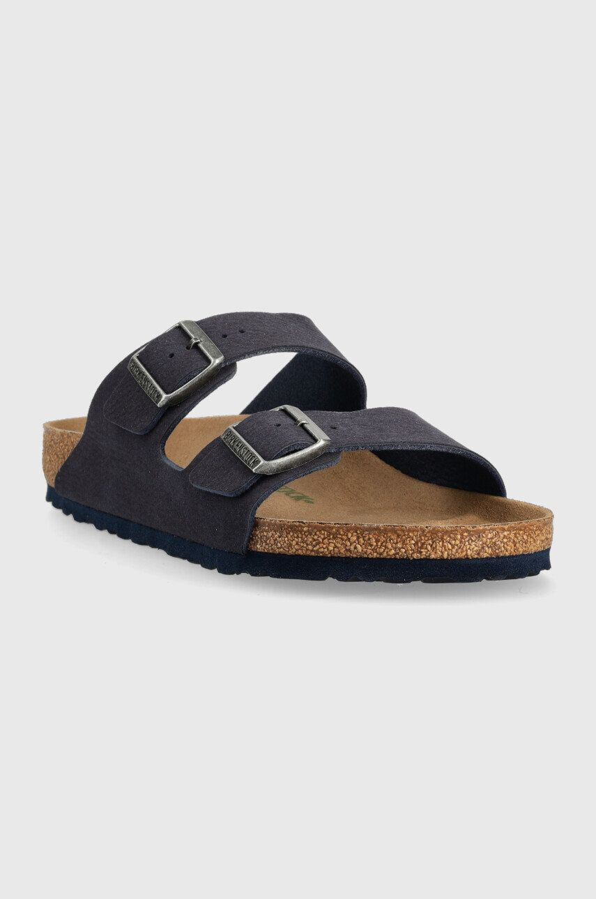 Birkenstock Natikači Arizona moški mornarsko modra barva - Pepit.si