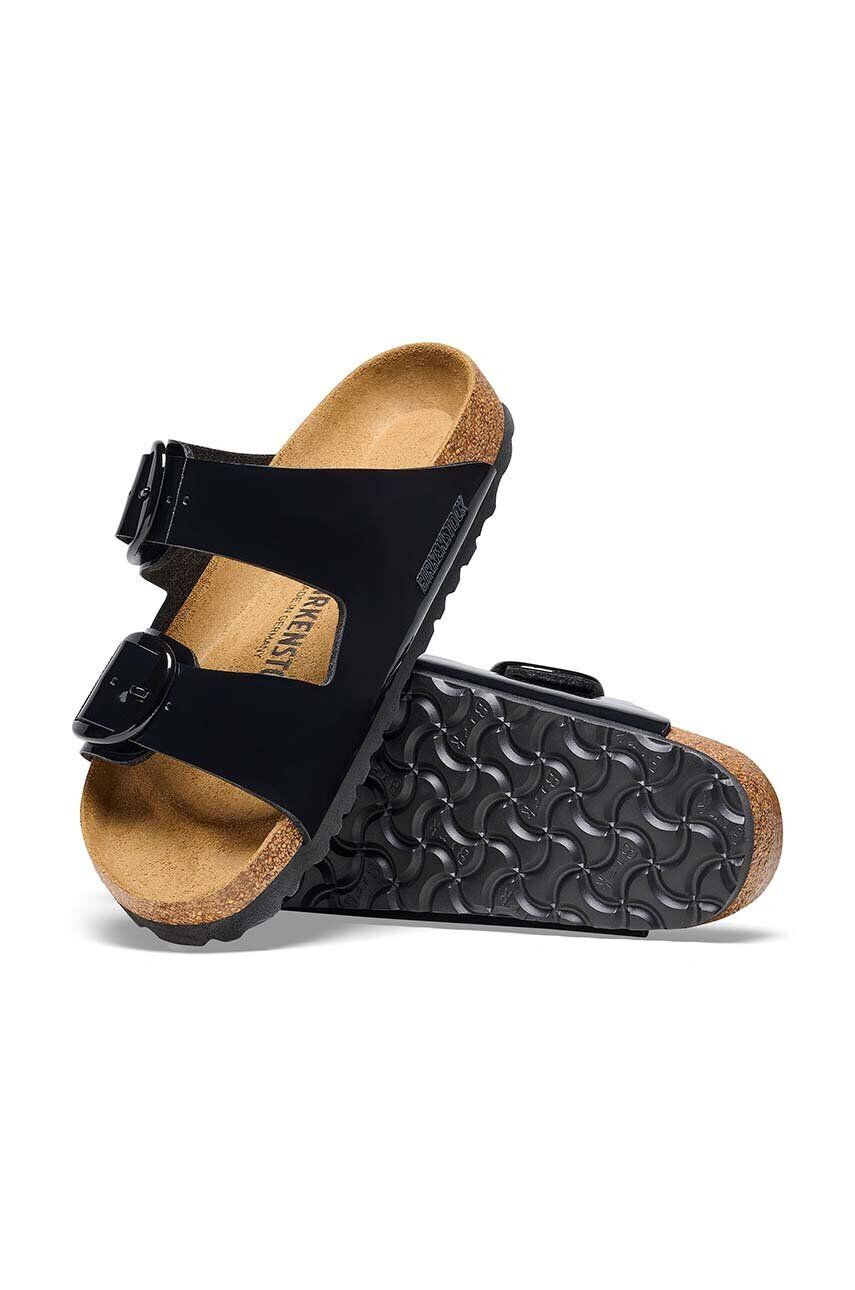 Birkenstock Natikači Arizona ženski črna barva 1026115 - Pepit.si