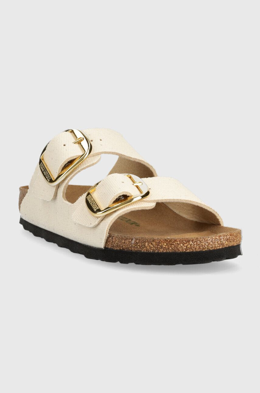 Birkenstock Natikači Arizona ženski bež barva 1025563 - Pepit.si