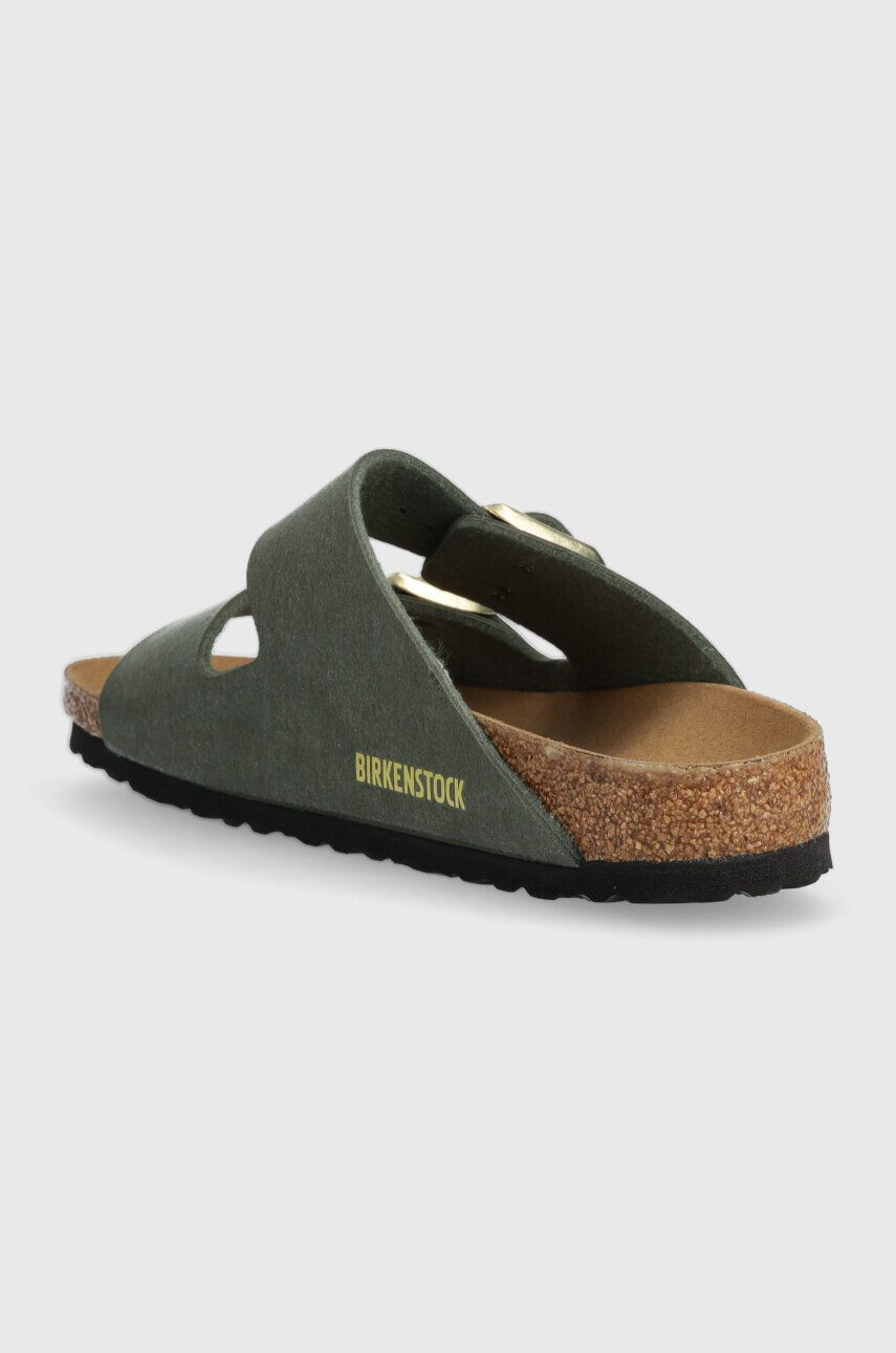 Birkenstock Natikači Arizona ženski zelena barva 1025477 - Pepit.si