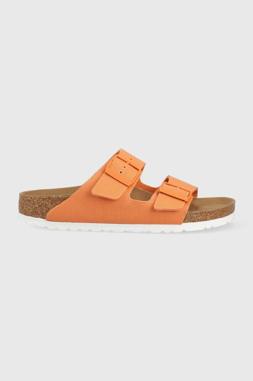 Birkenstock Natikači Arizona ženski oranžna barva 1025512 - Pepit.si