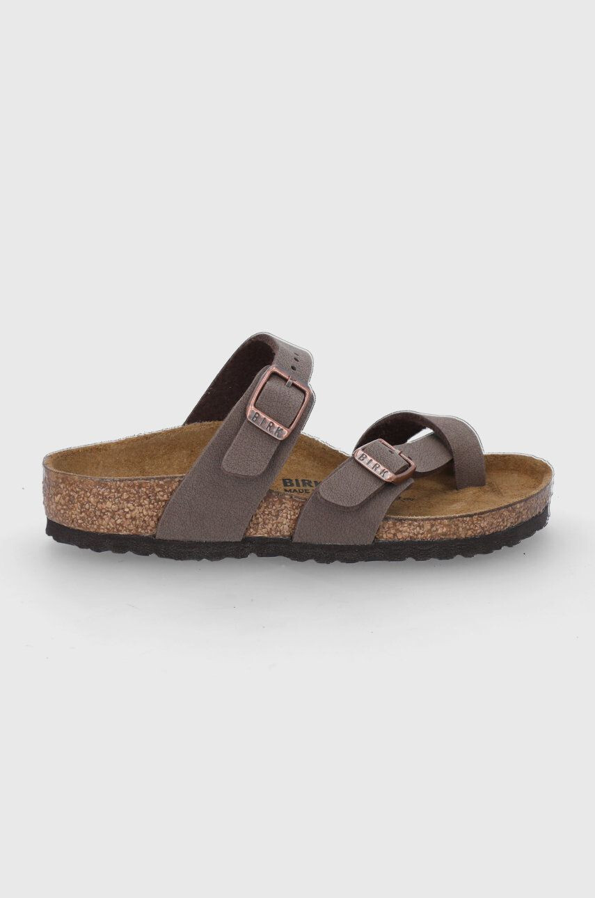 Birkenstock Natikači iz semiša - Pepit.si