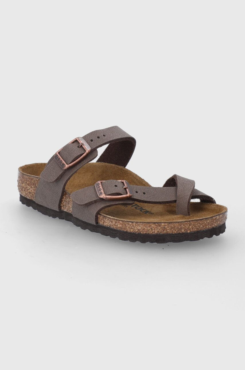 Birkenstock Natikači iz semiša - Pepit.si