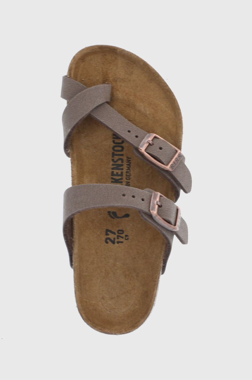 Birkenstock Natikači iz semiša - Pepit.si