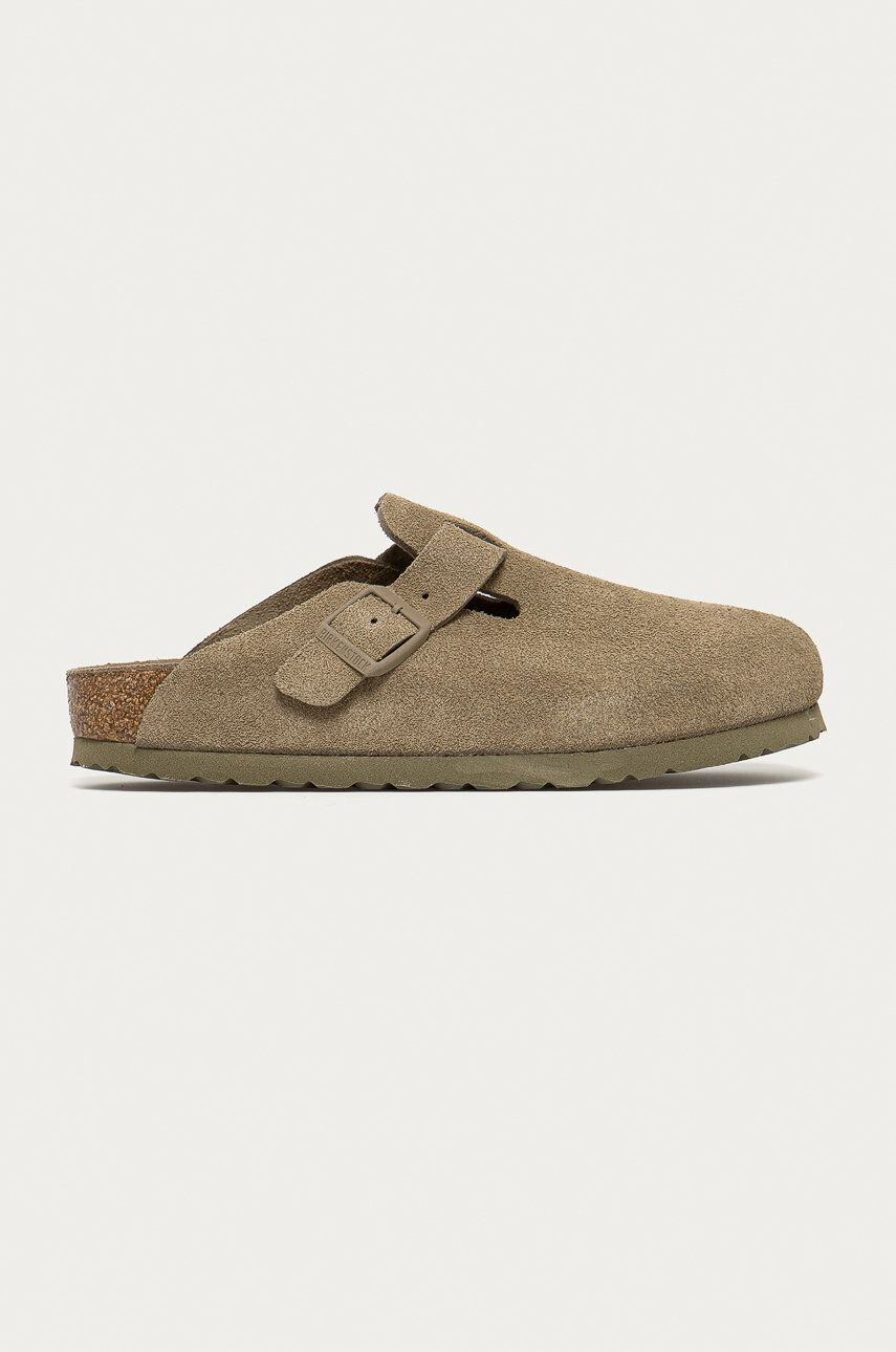 Birkenstock Natikači iz semiša žensko - Pepit.si