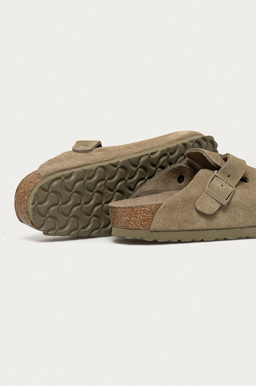 Birkenstock Natikači iz semiša žensko - Pepit.si