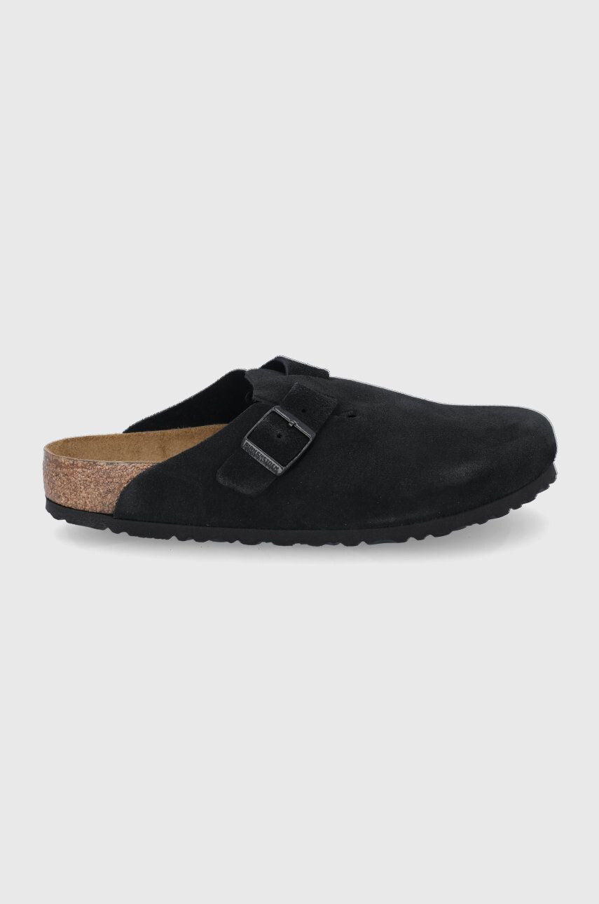 Birkenstock natikači iz semiša Boston BS - Pepit.si