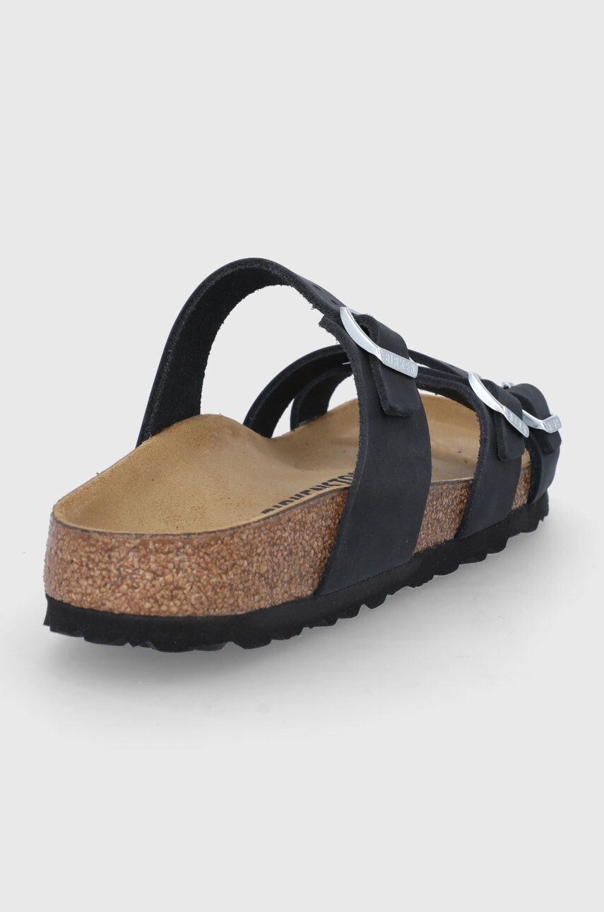 Birkenstock Natikači iz semiša Franca ženski - Pepit.si