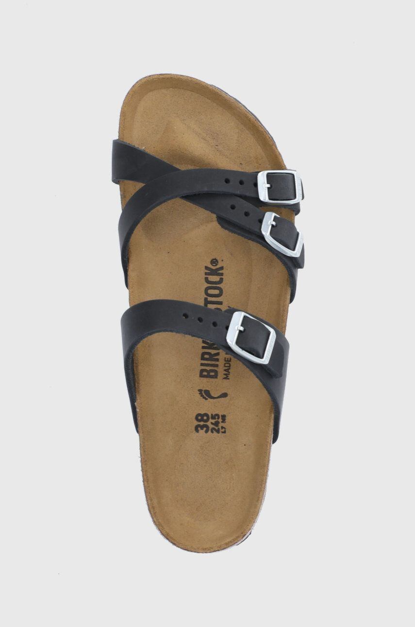 Birkenstock Natikači iz semiša Franca ženski - Pepit.si