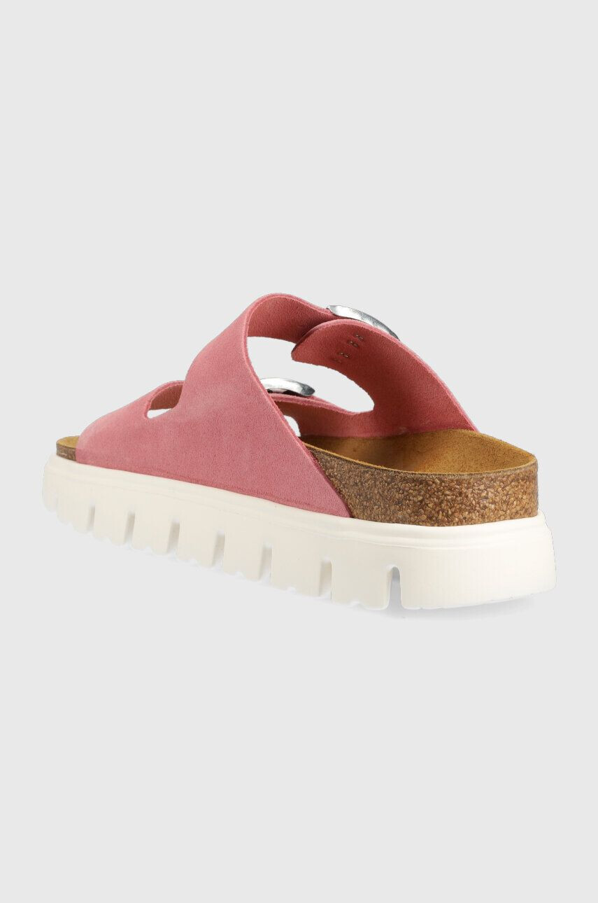 Birkenstock Natikači iz semiša X PAPILLIO Arizona Chunky - Pepit.si