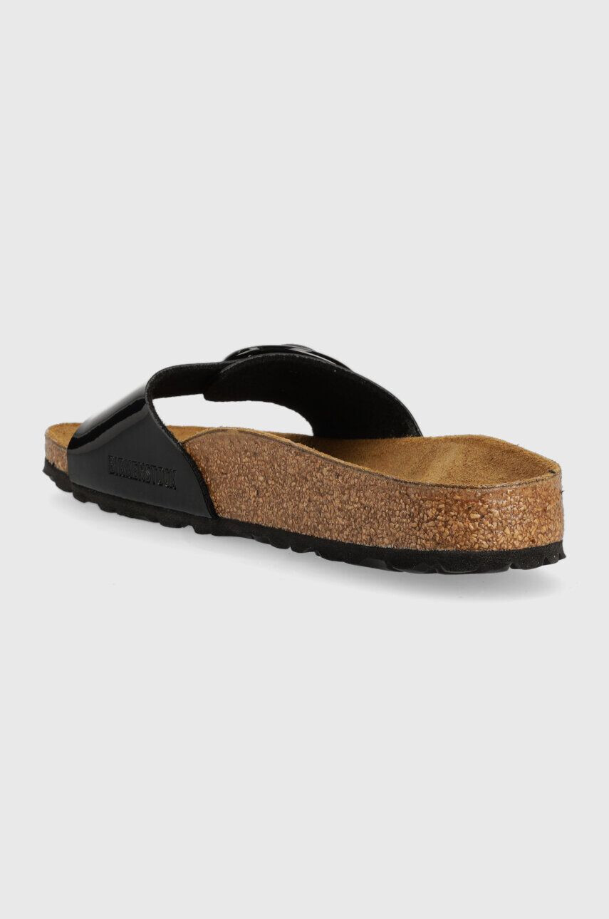 Birkenstock Natikači Madrid ženski črna barva 1026125 - Pepit.si