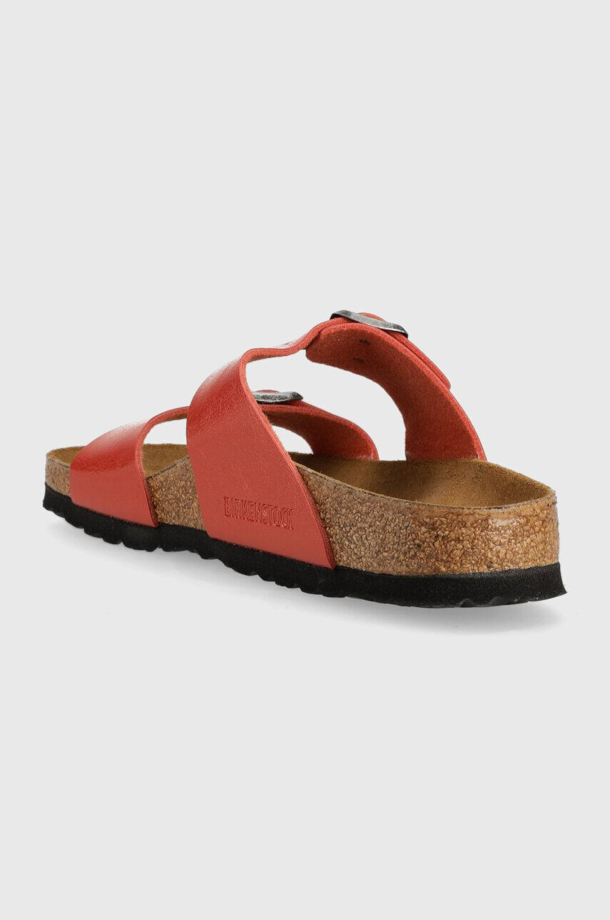 Birkenstock Natikači Sydney ženski rdeča barva 1026162 - Pepit.si