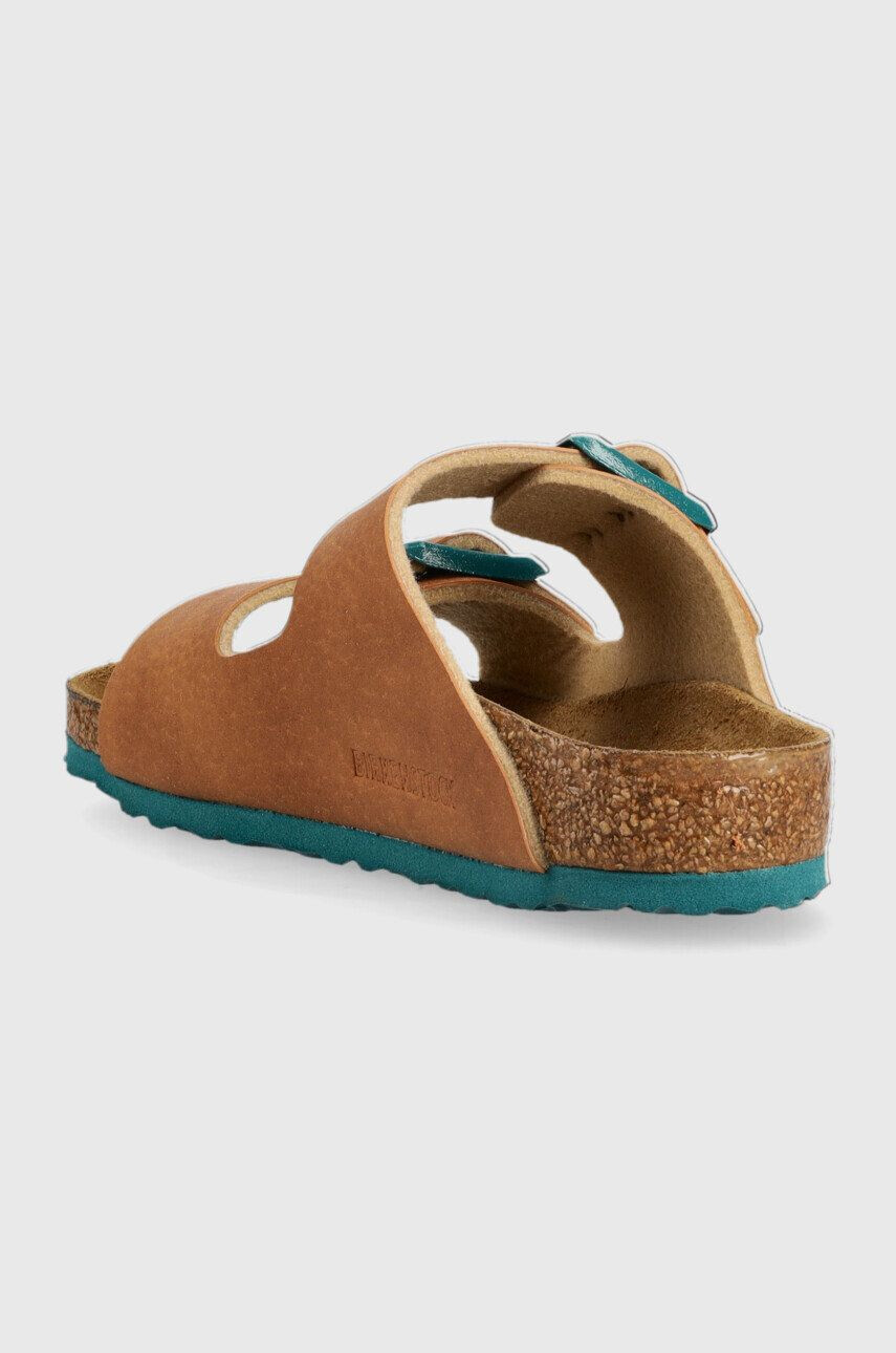 Birkenstock Otroški natikači rjava barva - Pepit.si