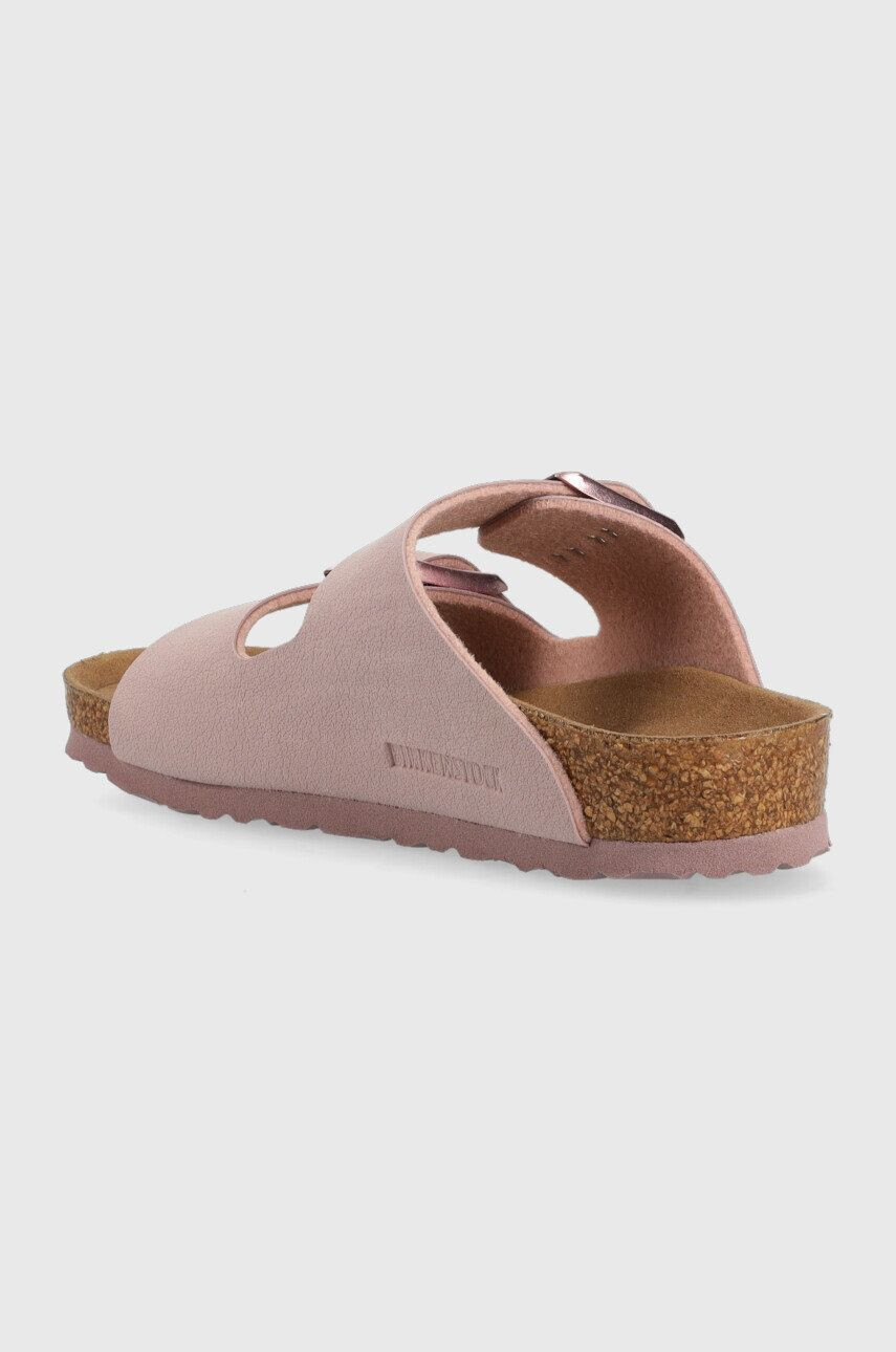 Birkenstock Otroški natikači vijolična barva - Pepit.si