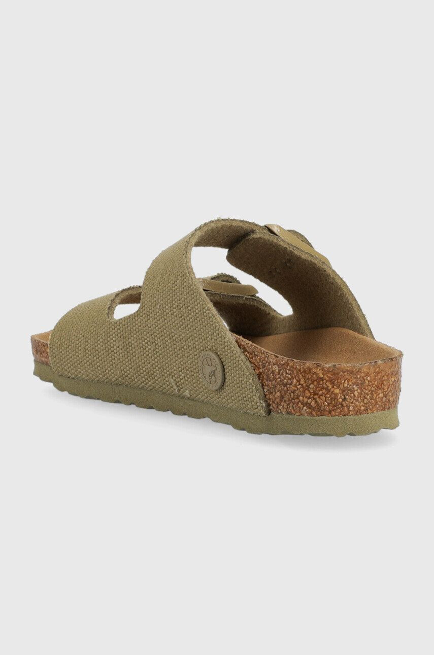 Birkenstock Otroški natikači Arizona zelena barva - Pepit.si