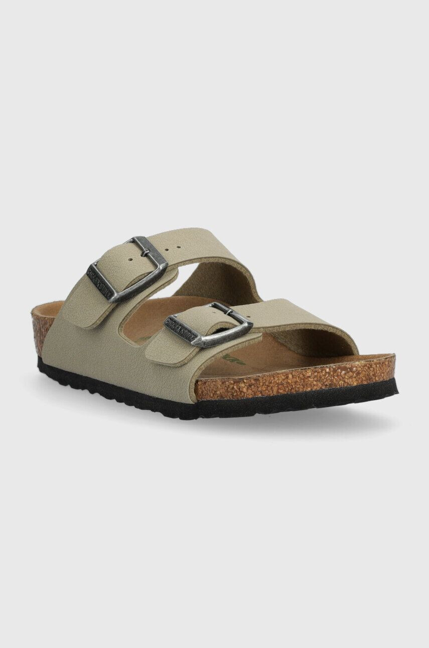 Birkenstock Otroški natikači Arizona bež barva - Pepit.si