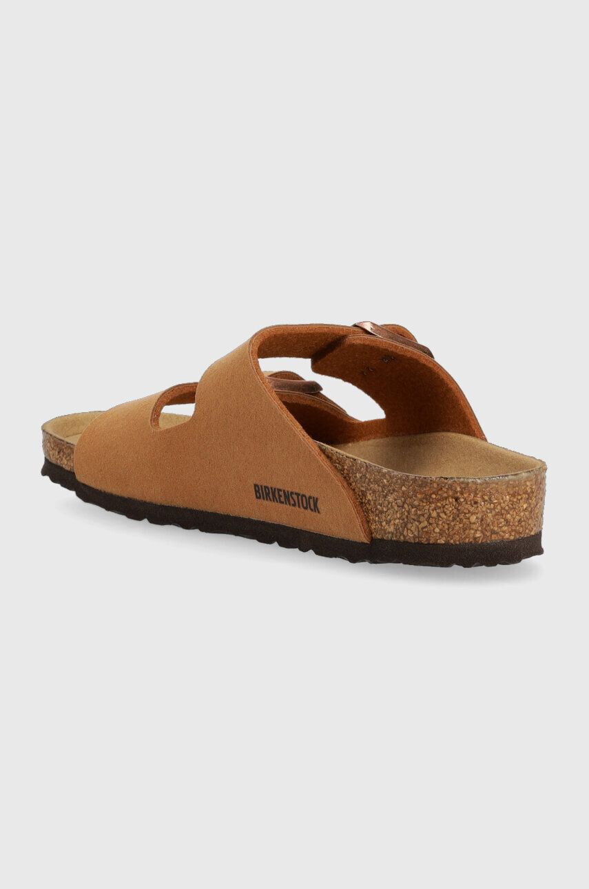 Birkenstock Otroški natikači Arizona rjava barva - Pepit.si