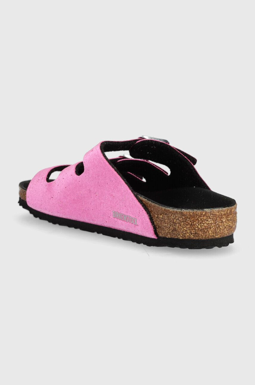 Birkenstock Otroški natikači Florida vijolična barva - Pepit.si