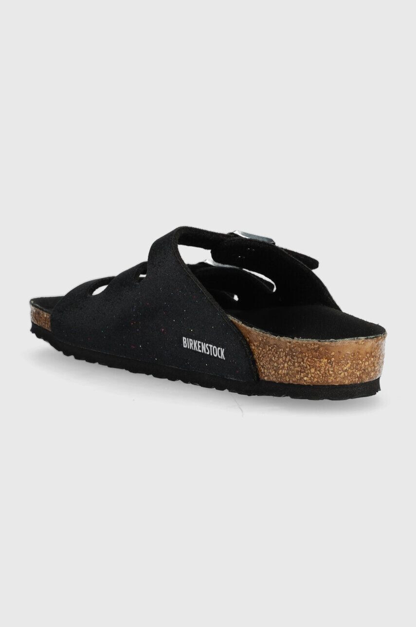 Birkenstock Otroški natikači Florida črna barva - Pepit.si