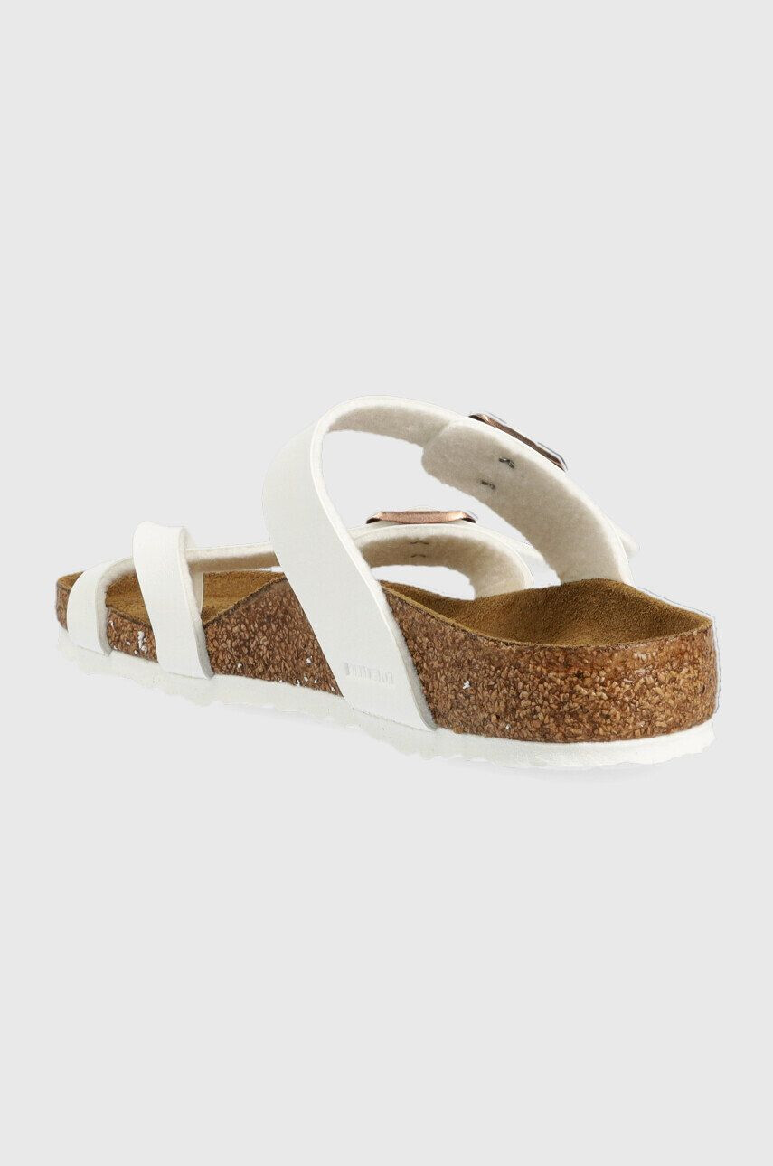 Birkenstock Otroški natikači Mayari bela barva - Pepit.si