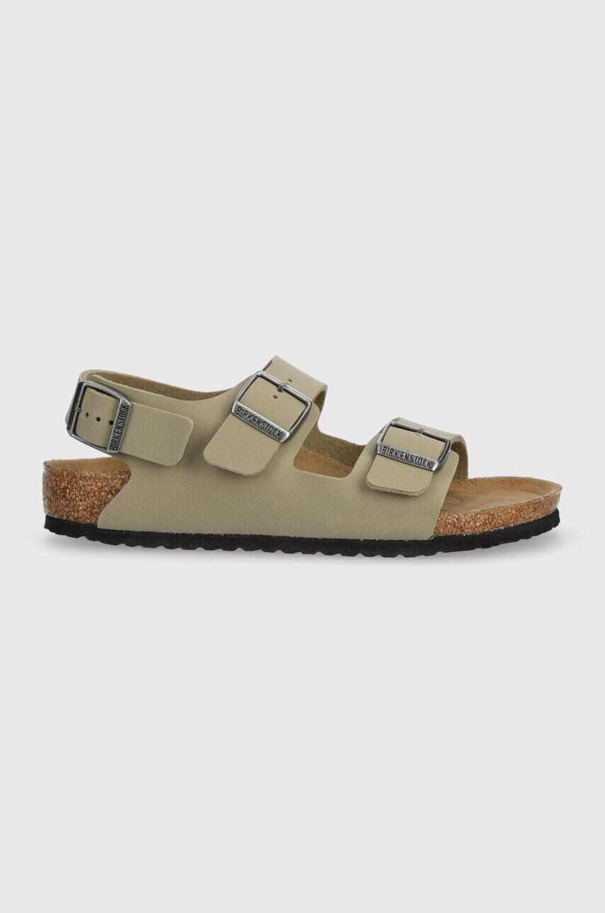 Birkenstock Otroški sandali Milano ženski bež barva - Pepit.si