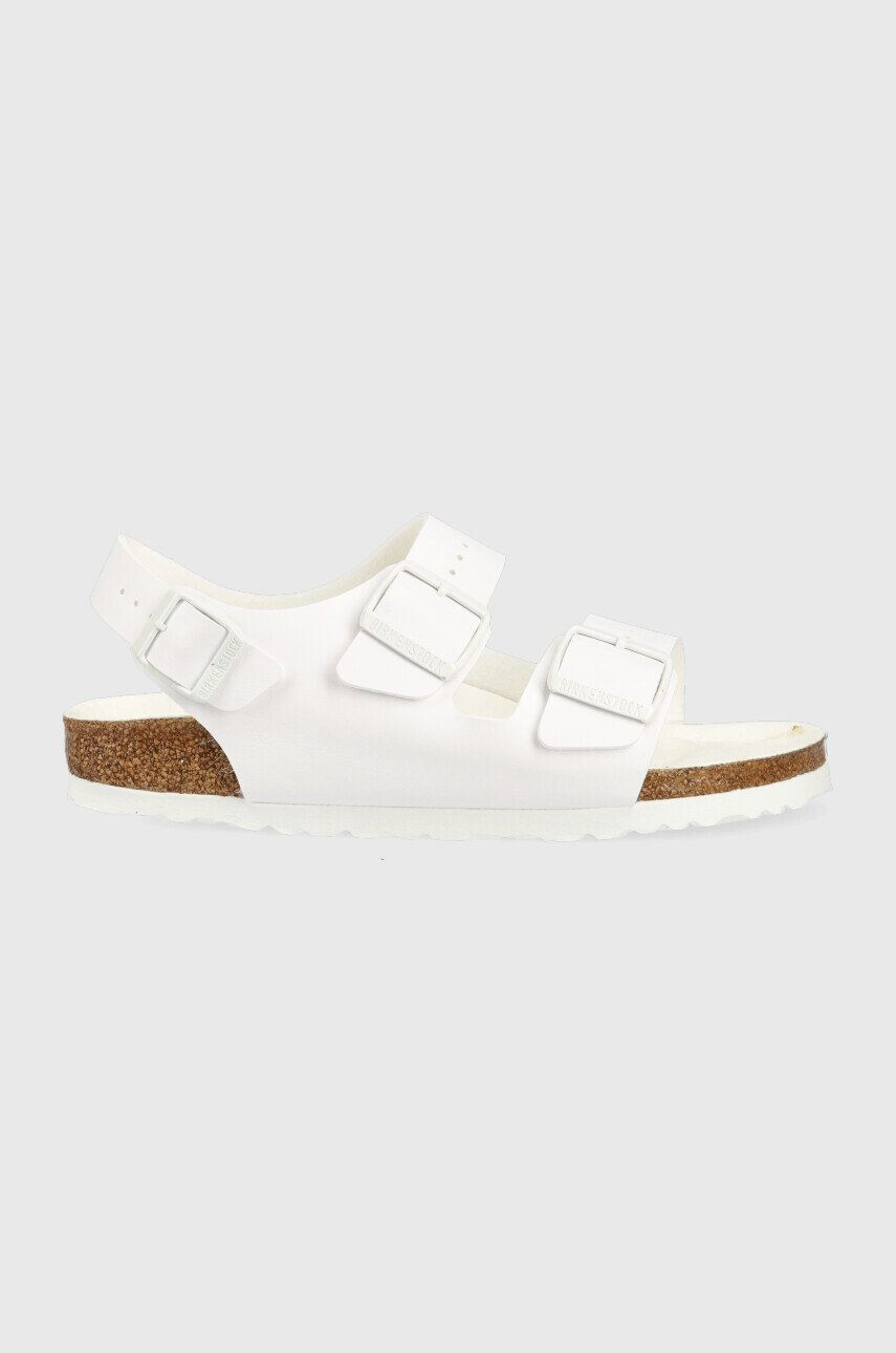 Birkenstock Sandali MILANO ženski bela barva 1025011 - Pepit.si