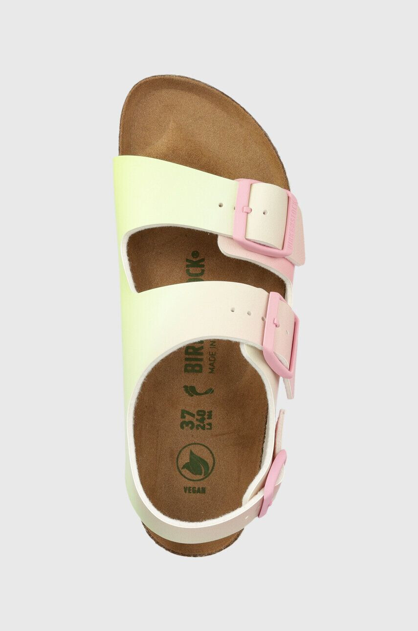 Birkenstock Sandali Milano ženski roza barva 1024152 - Pepit.si