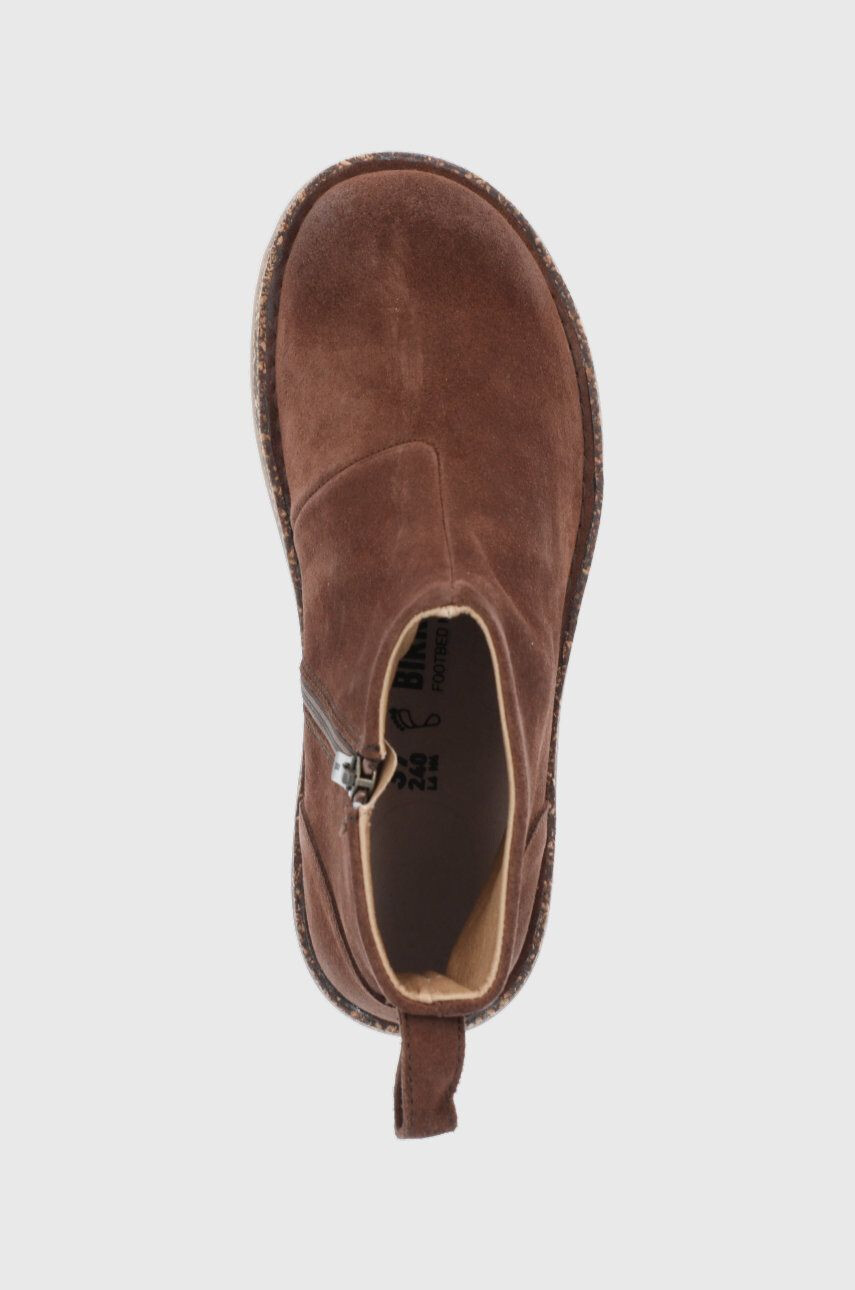 Birkenstock suede gležnja škornji Melrose - Pepit.si