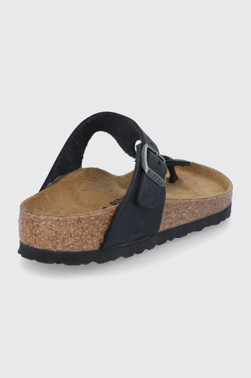 Birkenstock Usnjene japonke Gizeh - Pepit.si