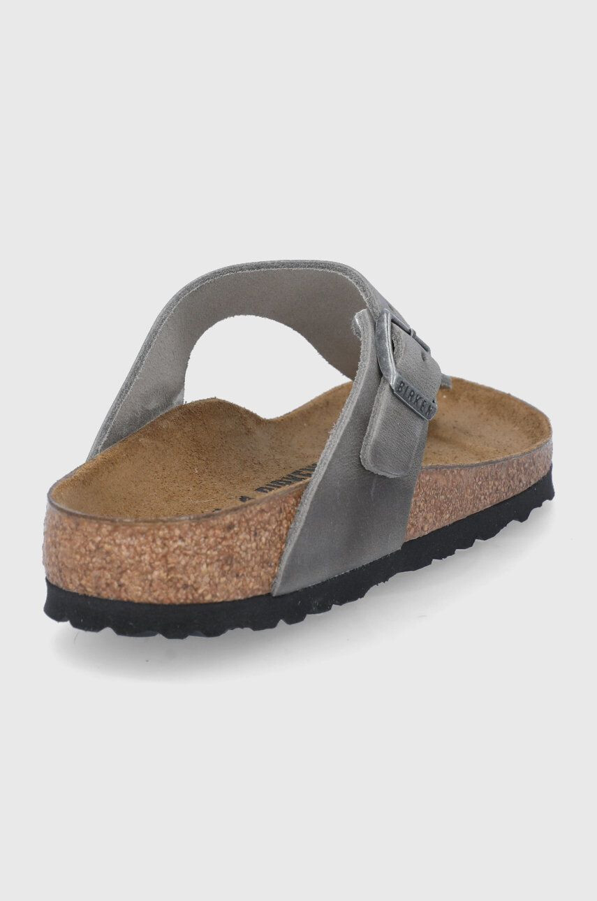 Birkenstock Usnjene japonke Gizeh - Pepit.si