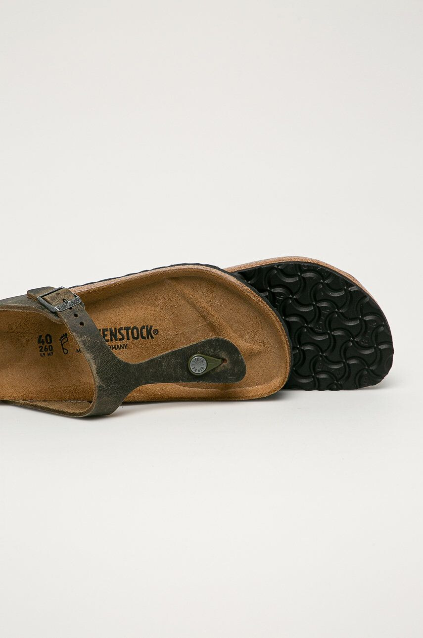 Birkenstock usnjene japonke Gizeh - Pepit.si