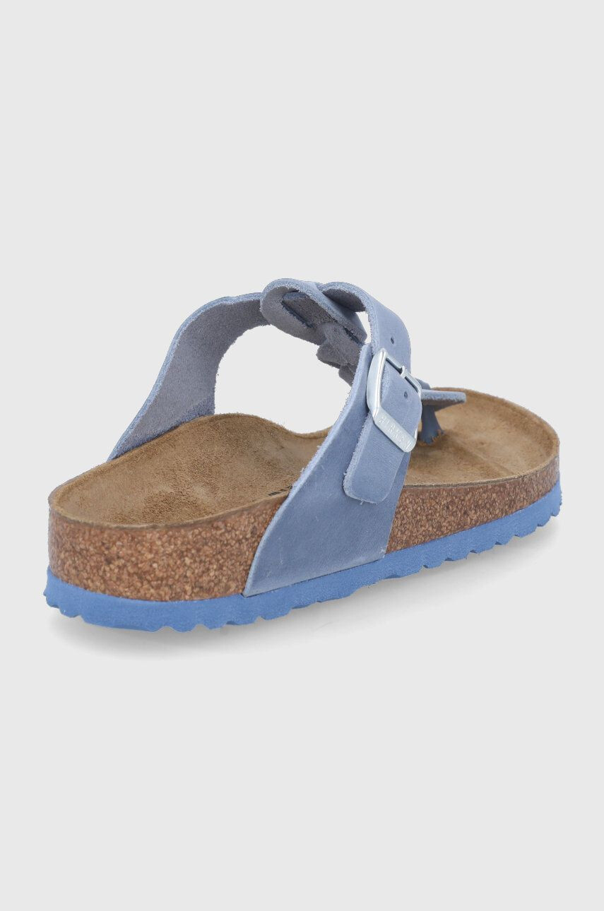 Birkenstock Usnjene japonke Gizeh - Pepit.si