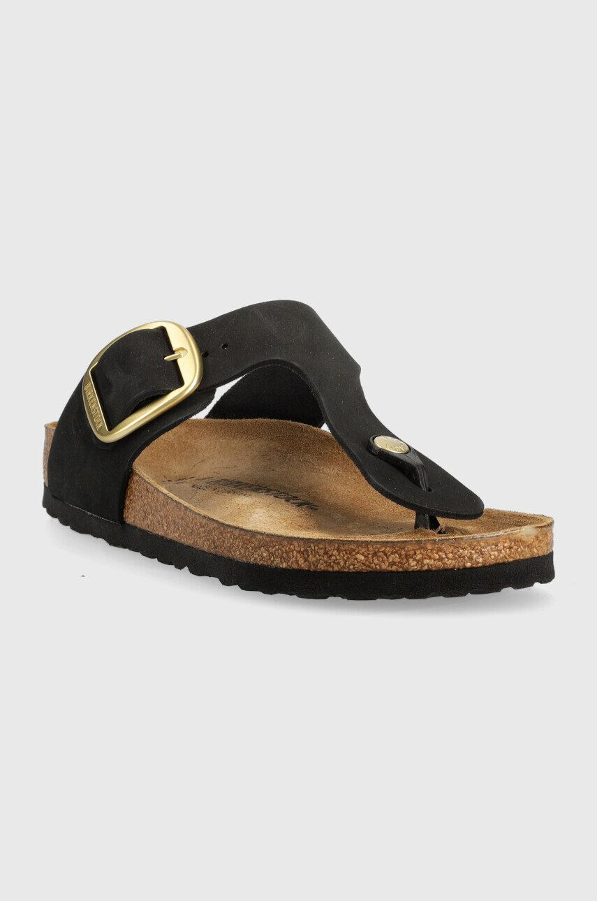 Birkenstock Usnjene japonke Gizeh Big Buckle - Pepit.si