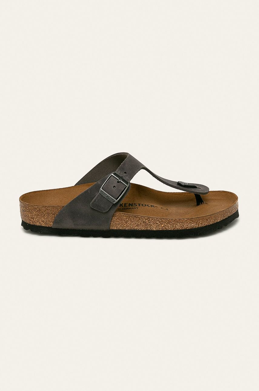 Birkenstock usnjene japonke Gizeh FL - Pepit.si