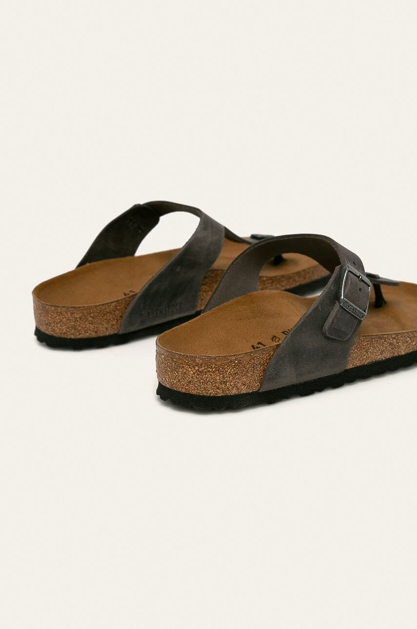 Birkenstock usnjene japonke Gizeh FL - Pepit.si