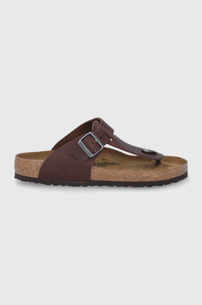 Birkenstock Usnjene japonke Medina - Pepit.si