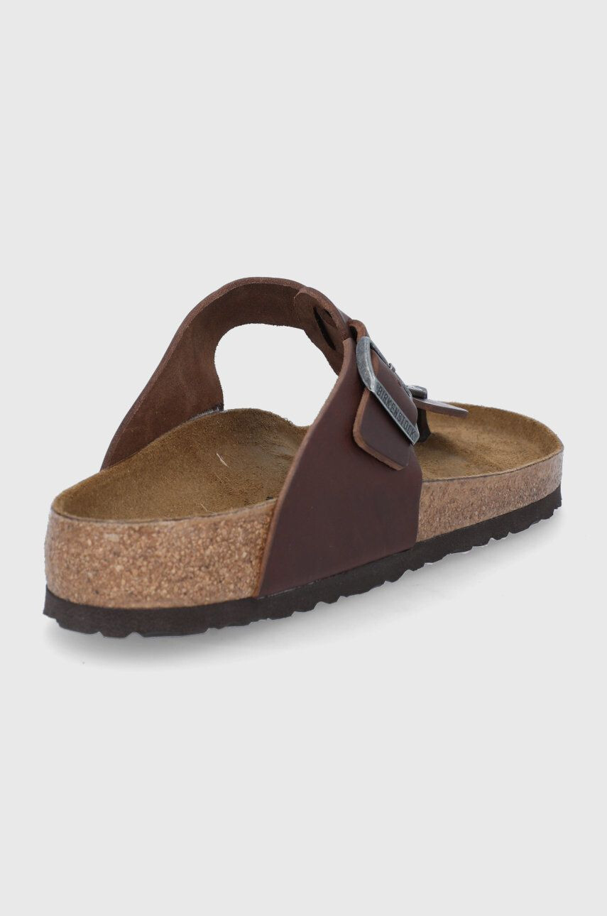 Birkenstock Usnjene japonke Medina - Pepit.si