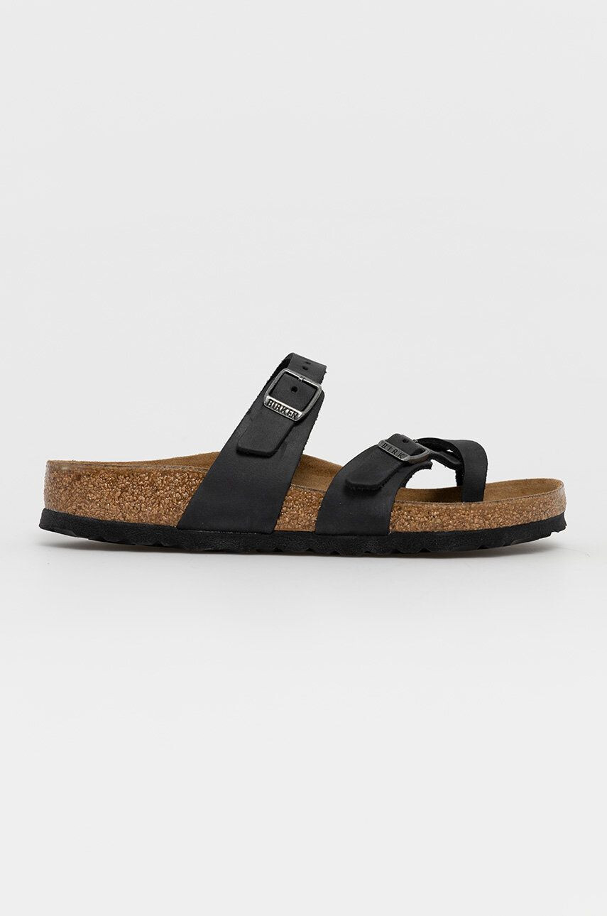 Birkenstock Usnjeni natikači ženski - Pepit.si