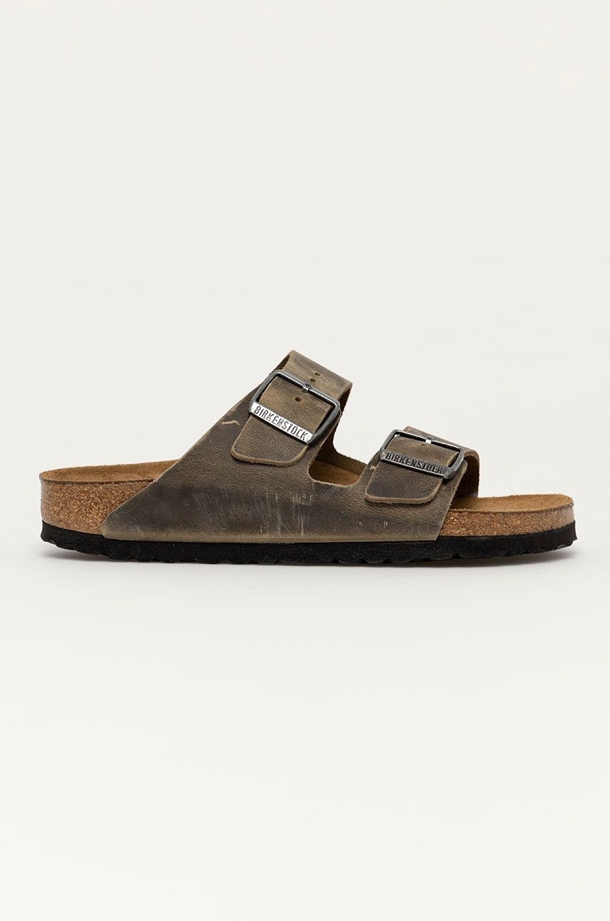 Birkenstock Usnjeni natikači - Pepit.si