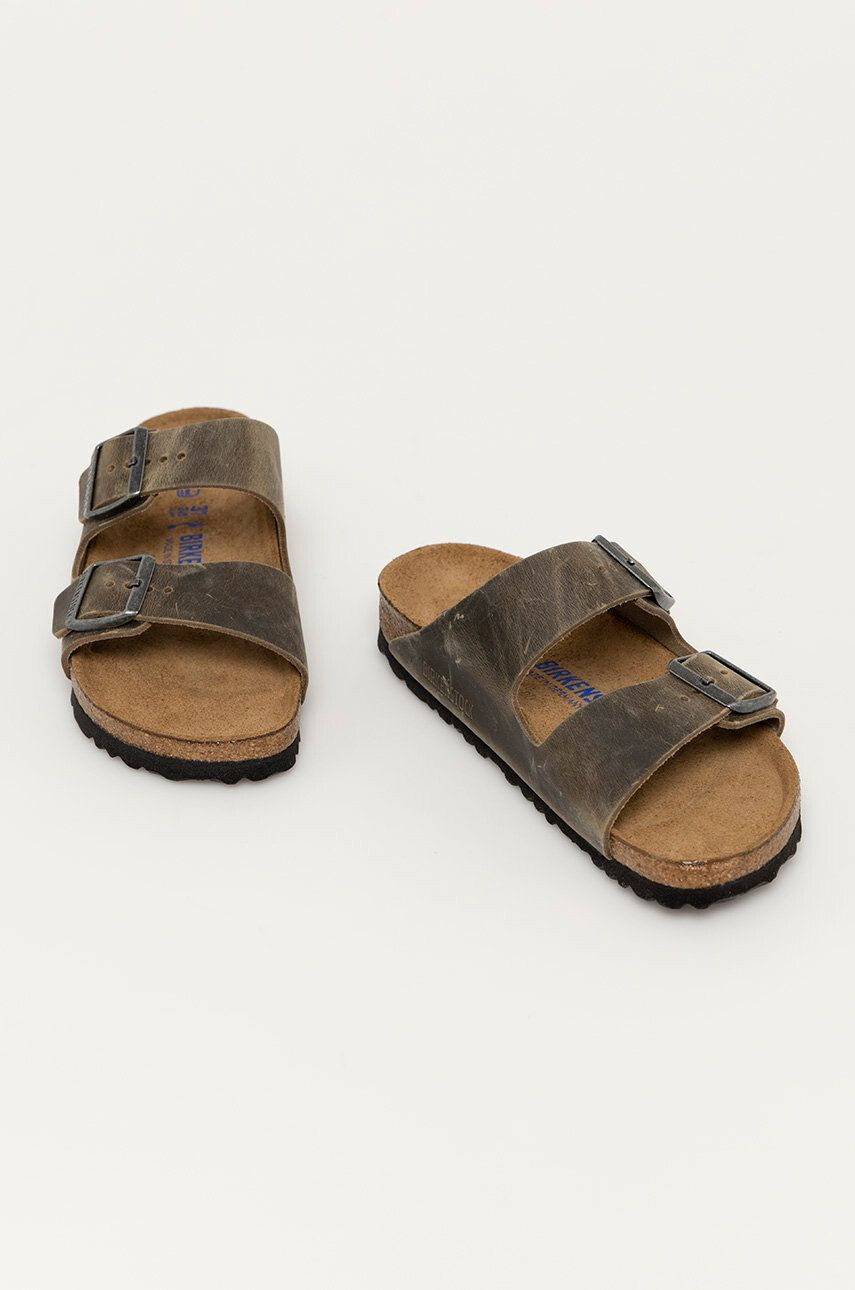 Birkenstock Usnjeni natikači - Pepit.si