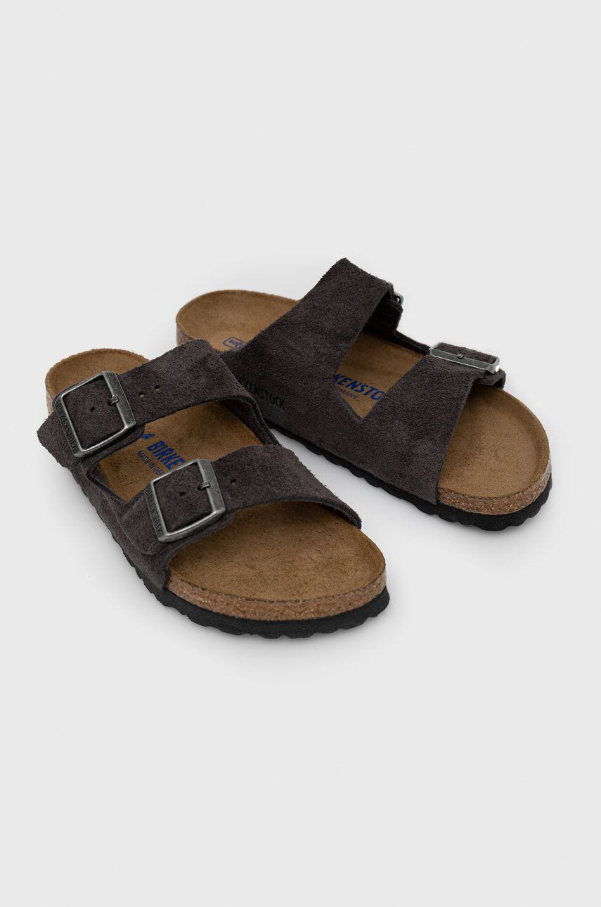 Birkenstock Usnjeni natikači Arizona Sfb - Pepit.si