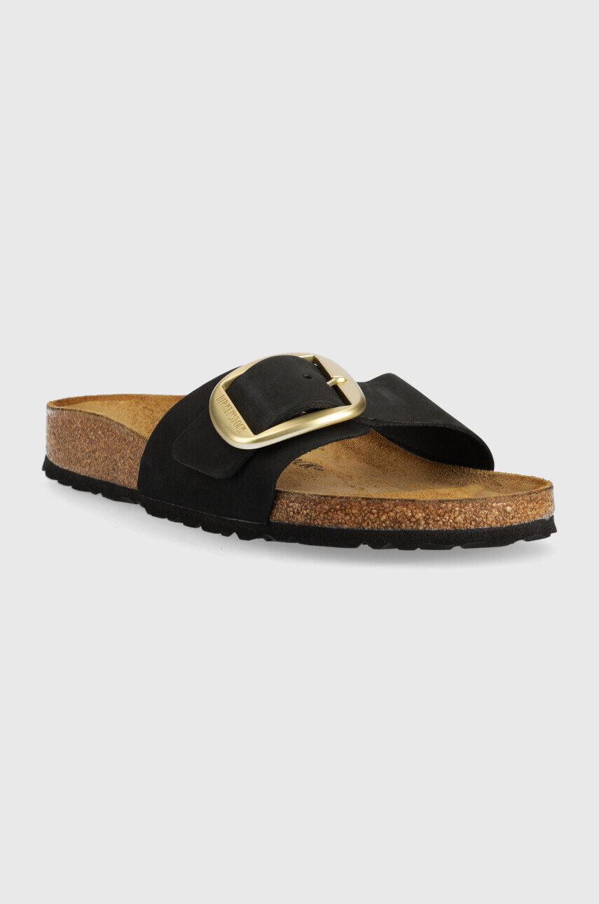 Birkenstock Usnjeni natikači Madrid Big Buckle - Pepit.si