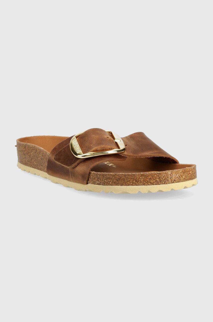 Birkenstock Usnjeni natikači MADRID BIG BUCKLE - Pepit.si