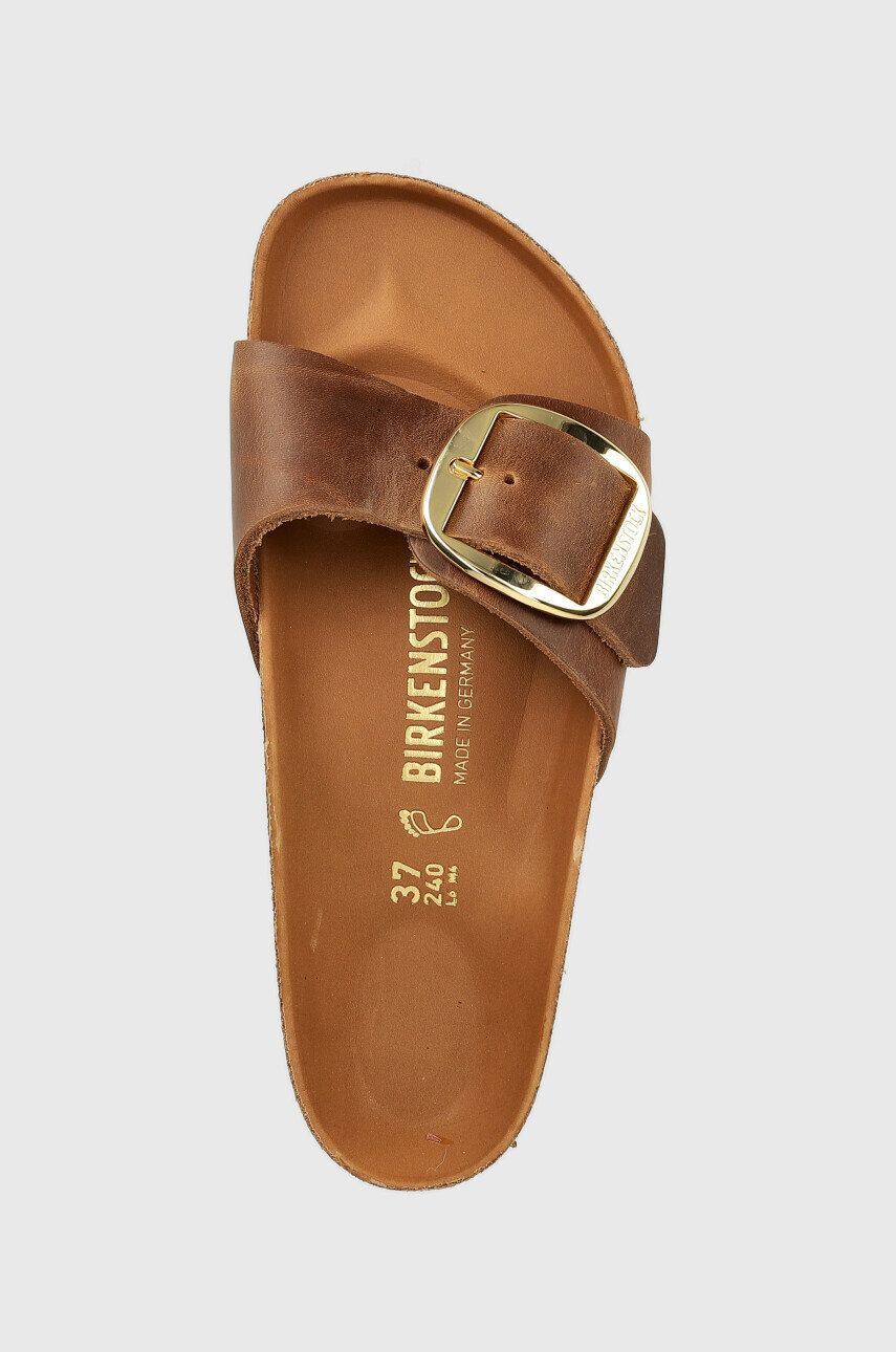 Birkenstock Usnjeni natikači MADRID BIG BUCKLE - Pepit.si