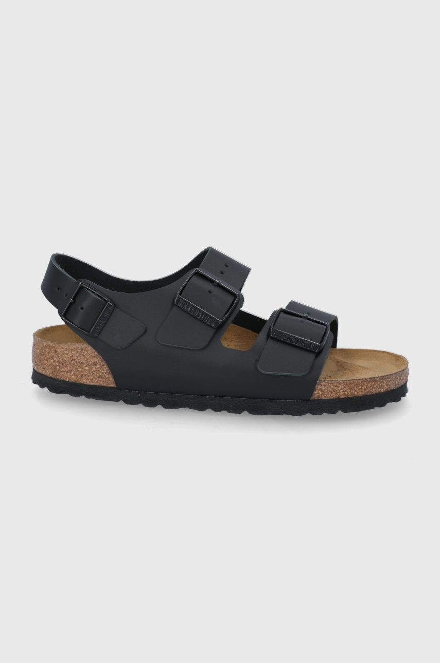 Birkenstock Usnjeni sandali Milano žensko - Pepit.si