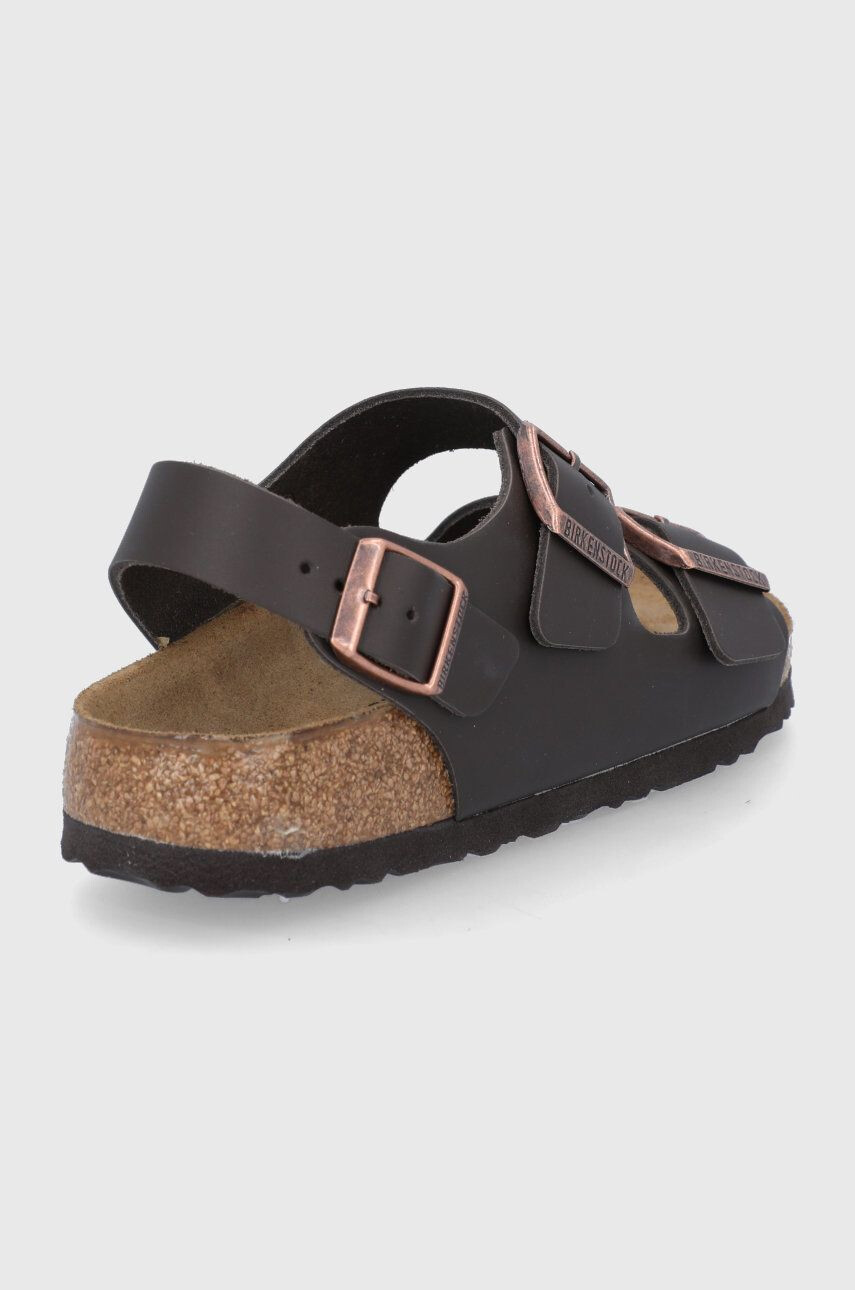 Birkenstock Usnjeni sandali Milano žensko - Pepit.si