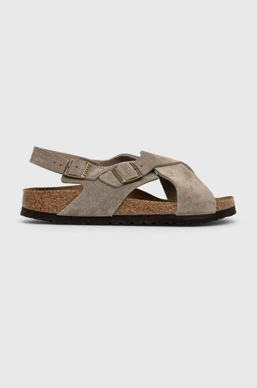 Birkenstock Usnjeni sandali Tulum SFB - Pepit.si