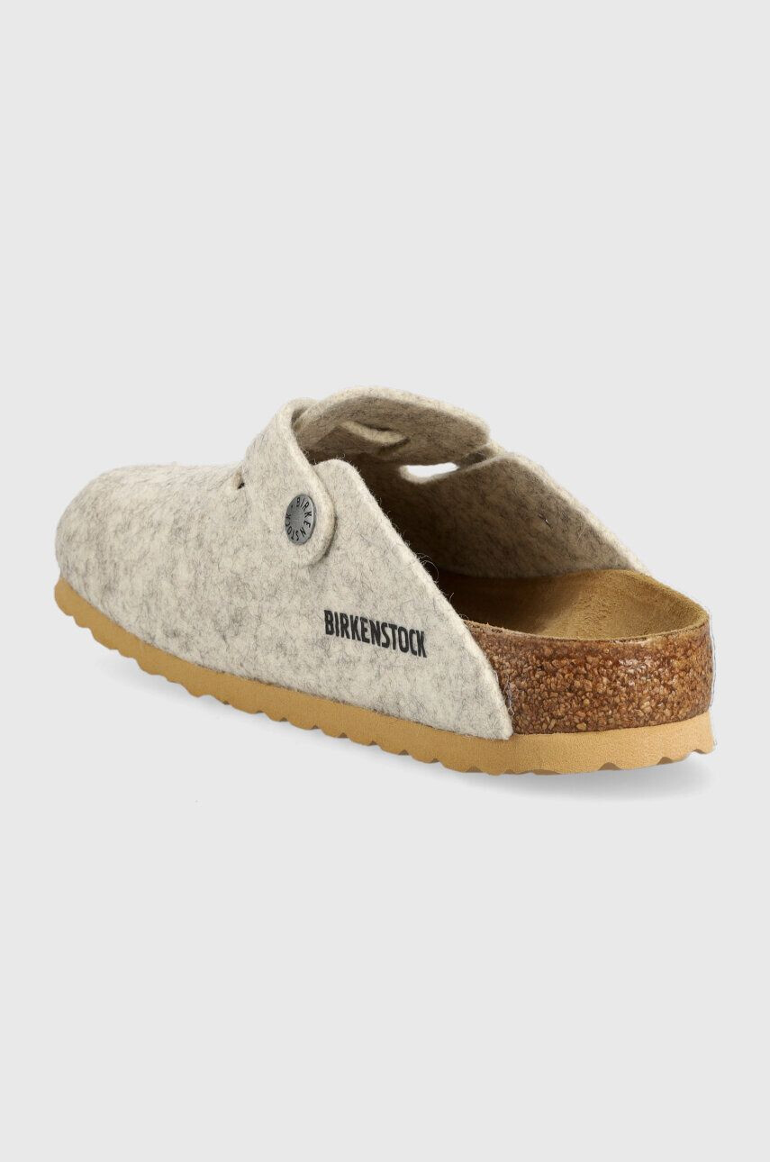 Birkenstock Volneni natikači Boston WZ bež barva 1023143 - Pepit.si