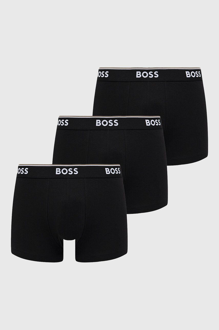 Boss Boksarice 3 - Pack moške črna barva - Pepit.si